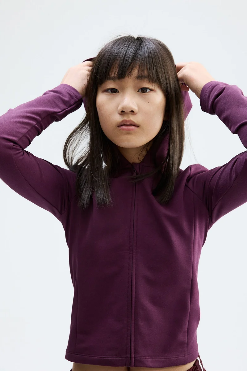 اتش اند ام هودي رياضي بسحاب كامل